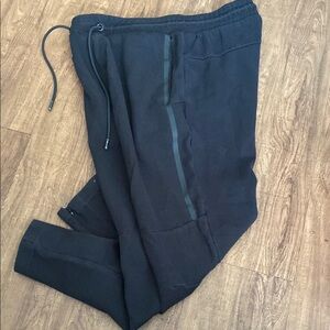 ZARA Woman's Black Jogger Pants - Comfortable Everyday Sweatpants size Large